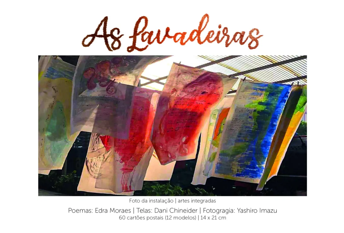 Imagem ilustrativa da imagem Livro aborda o mundo pelas mãos das lavadeiras