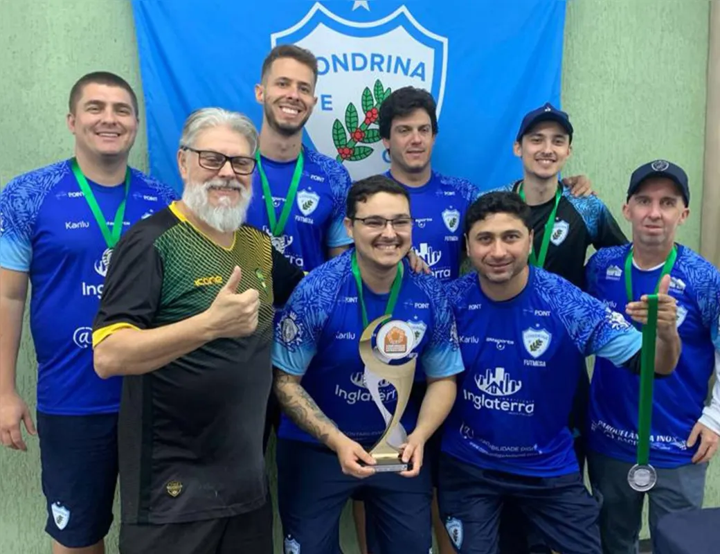 Equipe Adulto do LEC ficou com o vice-campeonato paranaense