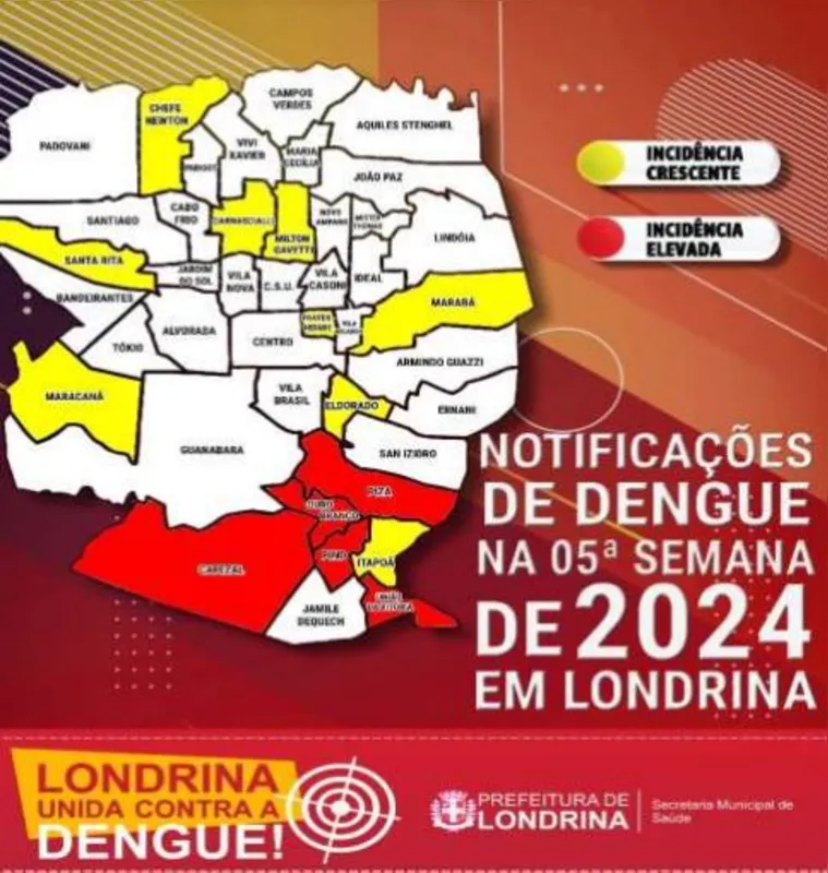 Panorama da dengue na cidade