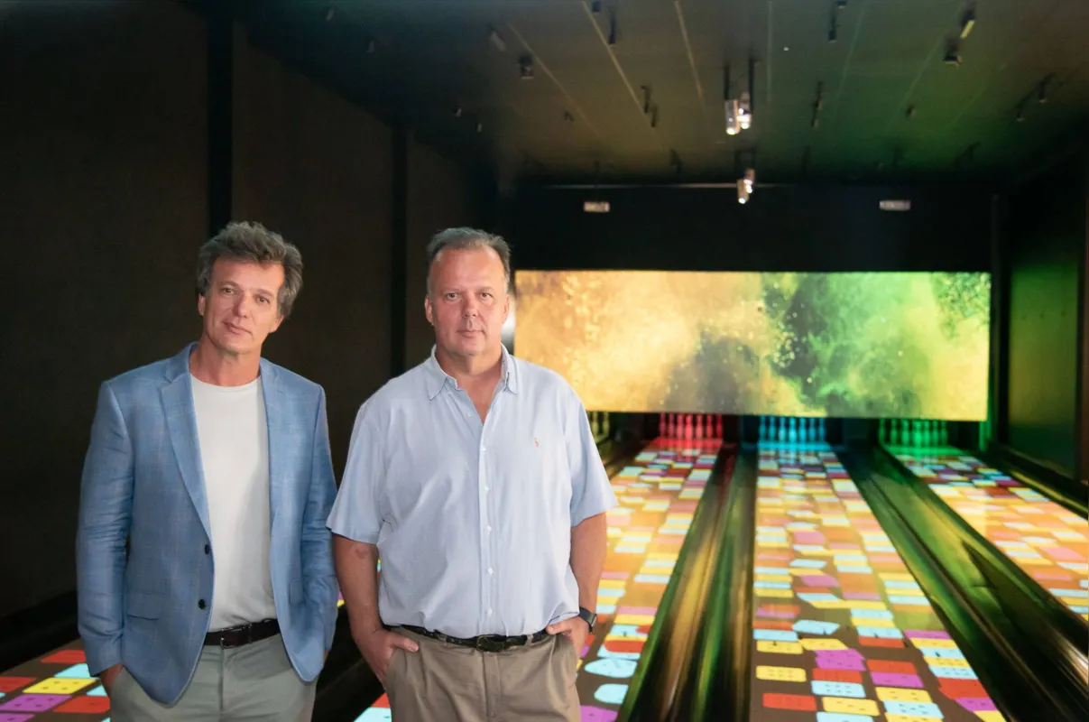 Os irmãos e anfitriões, Patrick e Rodrigo Ferro