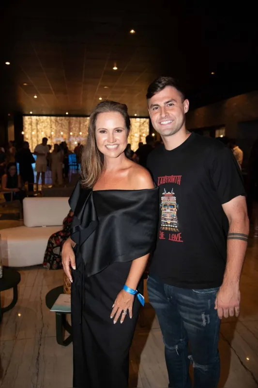 A arquiteta Juliana Meda e o influencer e empresário Pedro Rezende