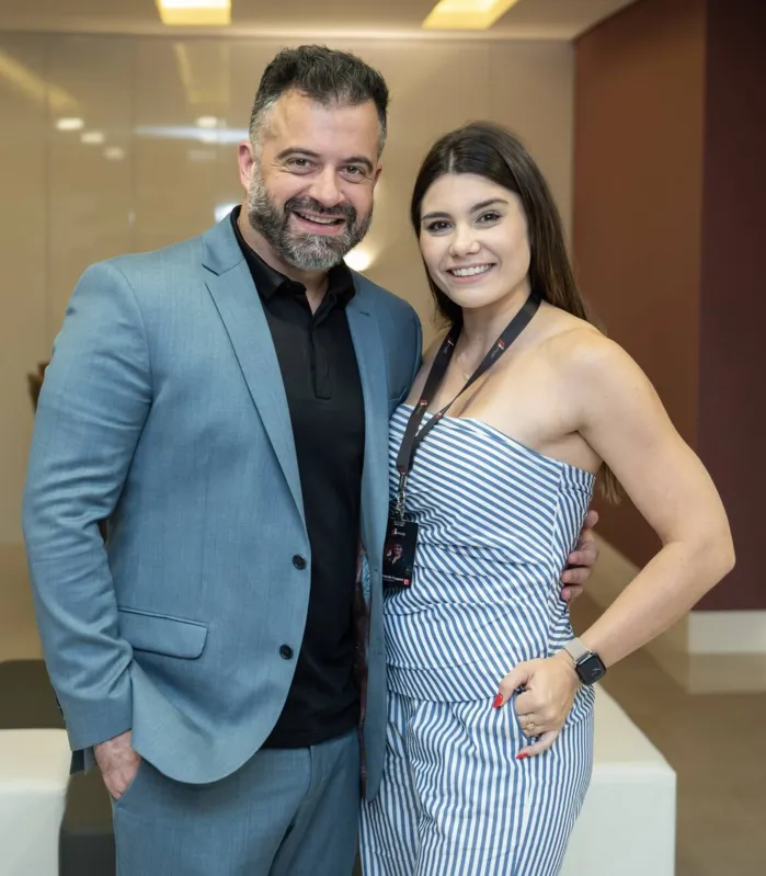 José Vinicius Pinto e Fernanda Coppini