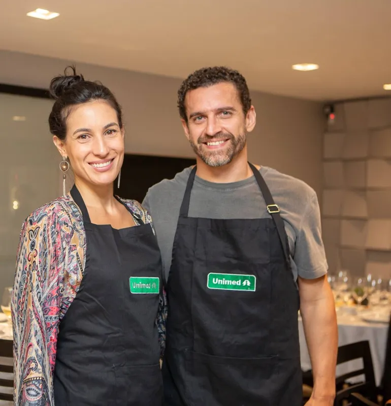 Raquel Luca e Guilherme Piazzalunga