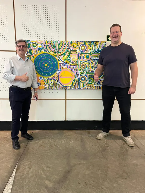 O Mulheraço na Expo Londrina trouxe a palestra "O seu negócio está realmente aberto para todos?", com foco em acessibilidade, com o arquiteto André Sell, e a exposição de obras do renomado artista plástico finlandês Jukka Virkkunen
