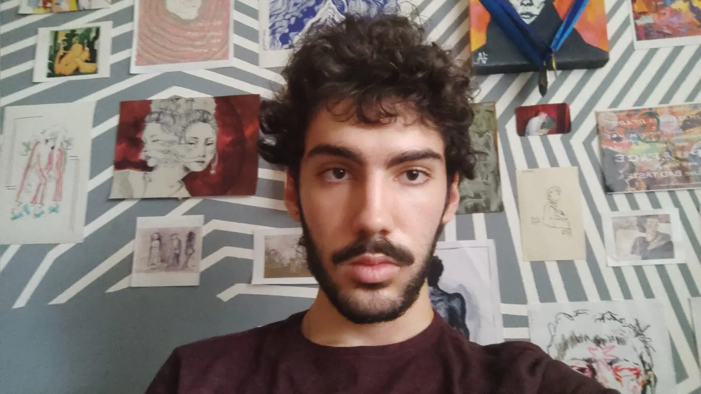 Fábio Augusto Nascimento, 19 anos, vai ao show com ã mãe:"Sempre vi em Ney uma pessoa extremamente artística e sensível"