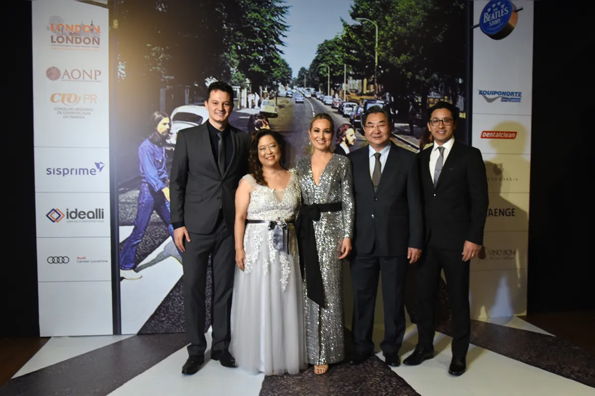 A diretoria da AONP formada por Dr. Mateus Pegoraro, Dra. Berenice Tatibana, Dra. Marcela Vanzela Piubelli, Dr. Wilson Kobayashi e Dr. Marcos Guskuma