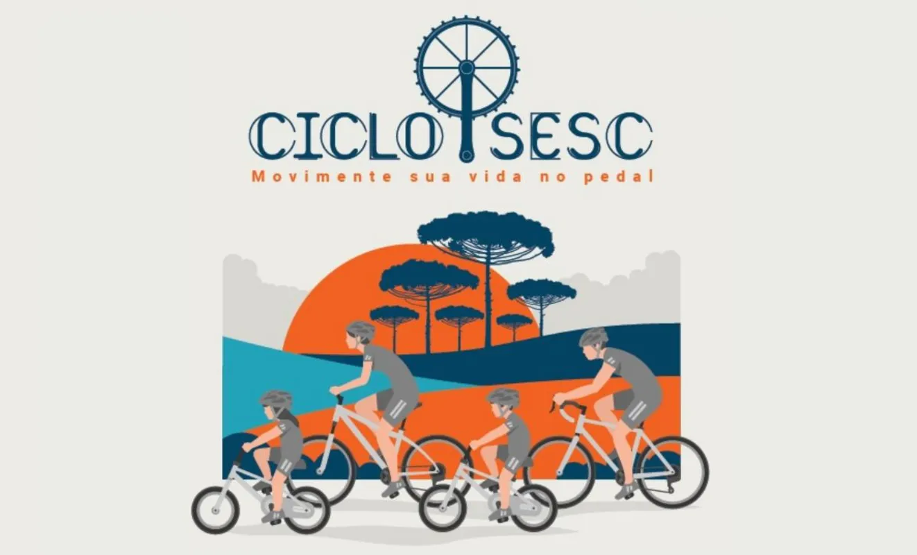 Imagem ilustrativa da imagem Passeio ciclístico do Sesc alia esporte e ação social