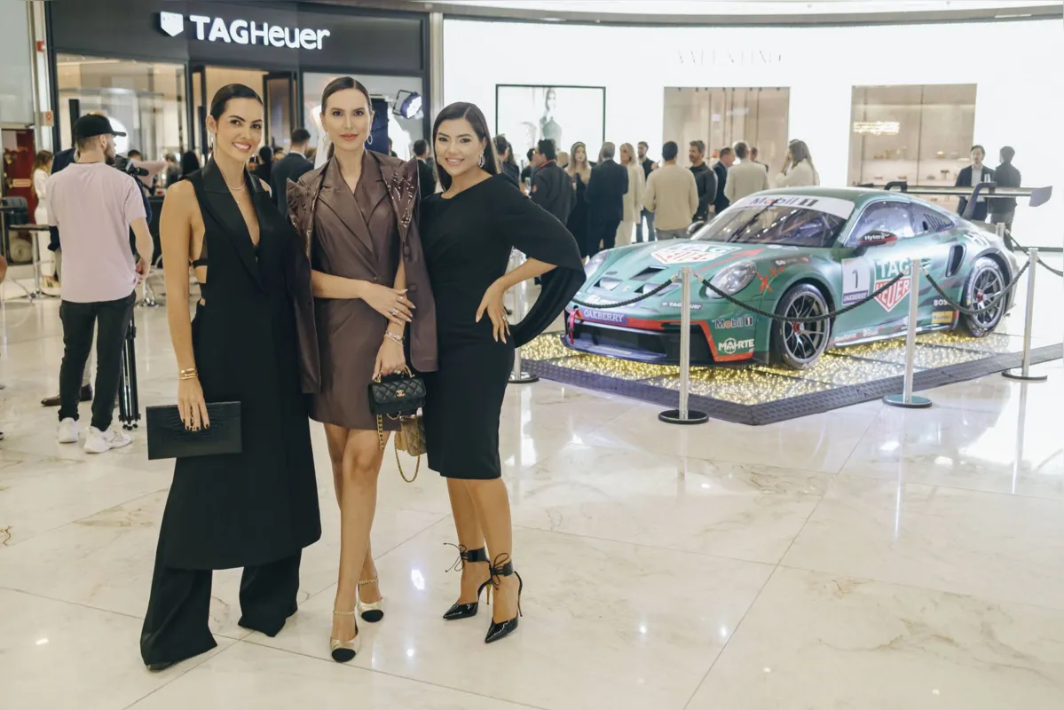 Vava Ramos, Rafaelle Ruhle e Paula Feijó