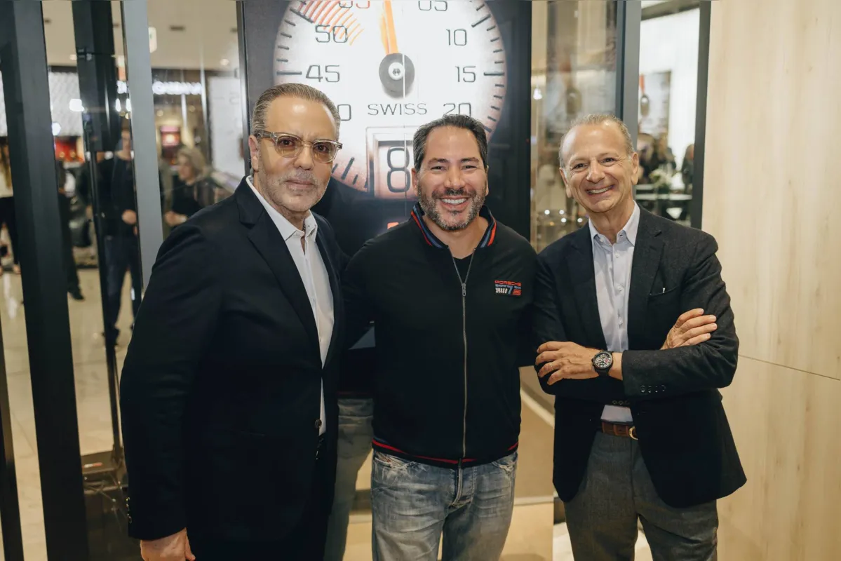 Marcelo Bergerson, Felipe Ramos e Freddy Rabbat