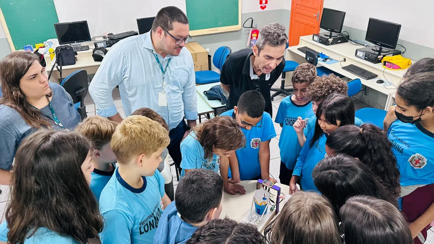 A Escola Municipal Miguel Bespalhok foi contemplada pelo projeto em 2023, a atividade culminou com uma exposição dos trabalhos desenvolvidos