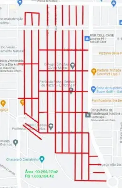 Imagem ilustrativa da imagem Ruas da zona norte de Londrina começam a receber micropavimento
