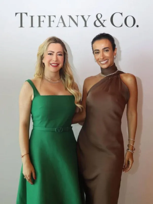 A advogada londrinense Carla Benedetti, que esteve no time de convidadas, e Silvia Braz