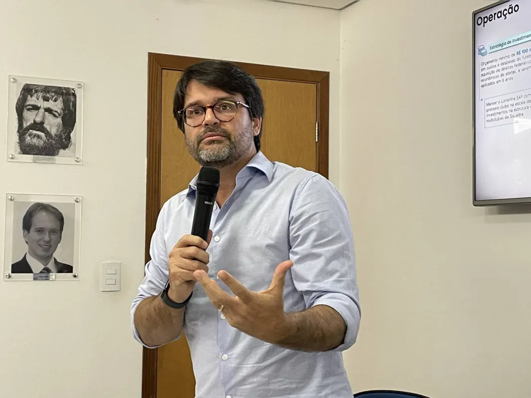 Squadra Sports, empresa de Guilherme Bellintani, passa a comandar o futebol do Londrina oficialmente nesta quarta-feira (3) com a reapresentação do elenco