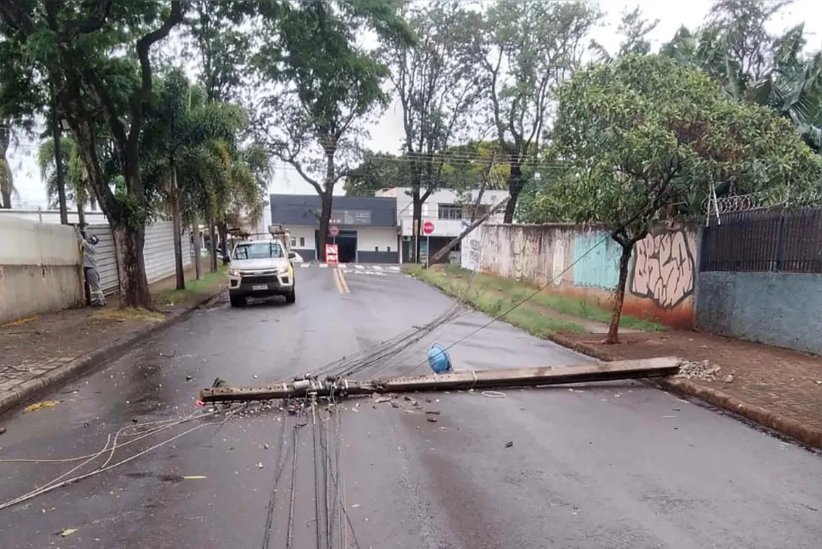 Imagem ilustrativa da imagem Temporais afetam moradores de 13 municípios no Paraná