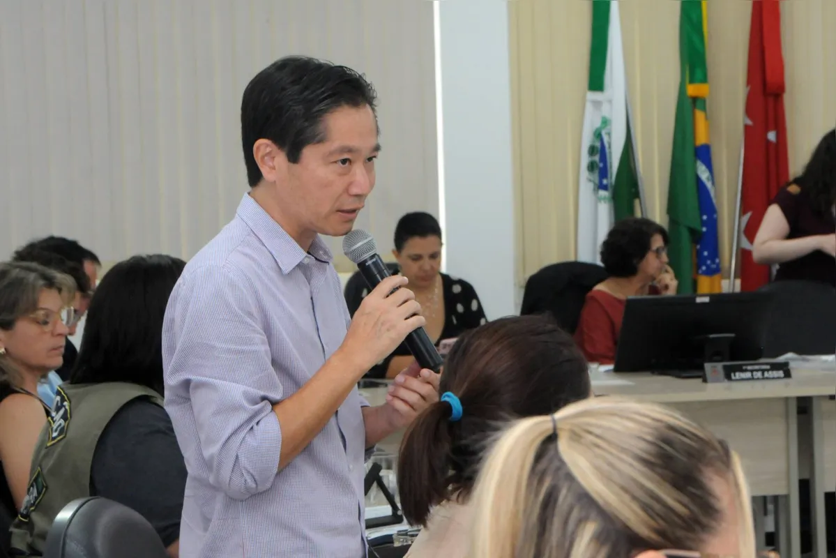 O vereador Eduardo Tominaga (PSD): objetivo da viagem é reforçar parceria Brasil-Japão, Paraná-Hyogo e Londrina-Nishinomiya