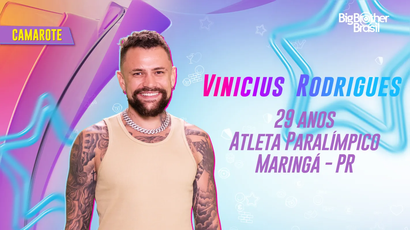 Imagem ilustrativa da imagem Vinícius Rodrigues pode perder Bolsa Atleta por participação no BBB24