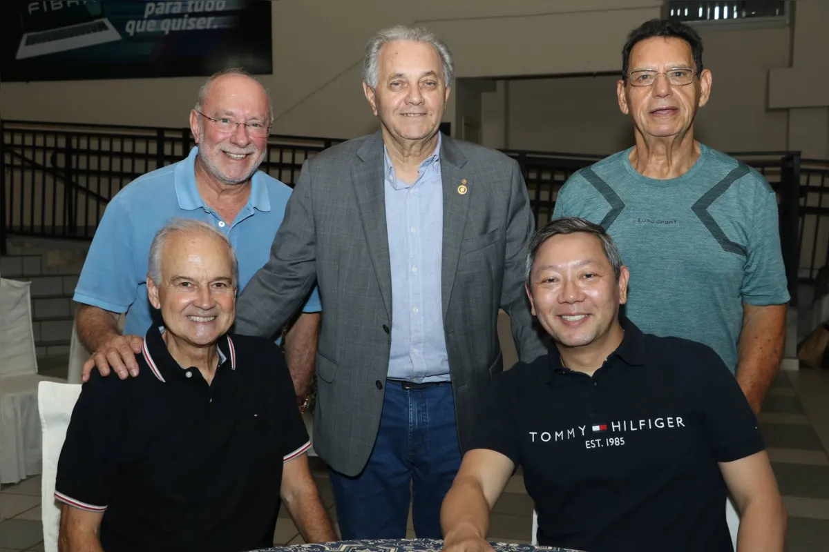 Vilson Basseto, Antonio Ferreira, Antônio Gomes, Luiz Antonio A.Lopes e Alexandre Fujita