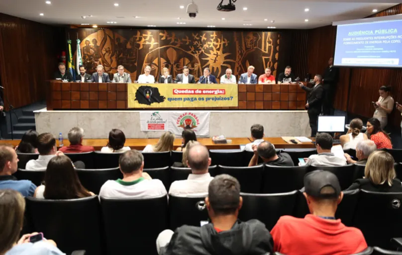 Audiência pública realizada nesta segunda-feira na Assembleia Legislativa reuniu representantes de entidades do setor produtivo e do Sindicato dos Engenheiros do Paraná