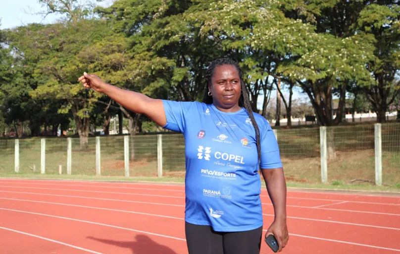 Silvana Vieira é técnica de atletismo da equipe de Londrina e da seleção brasileira: "não queremos tomar o lugar dos homens, mas somar"