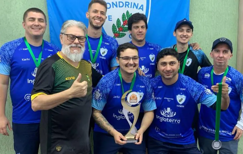 Equipe Adulto do LEC ficou com o vice-campeonato paranaense
