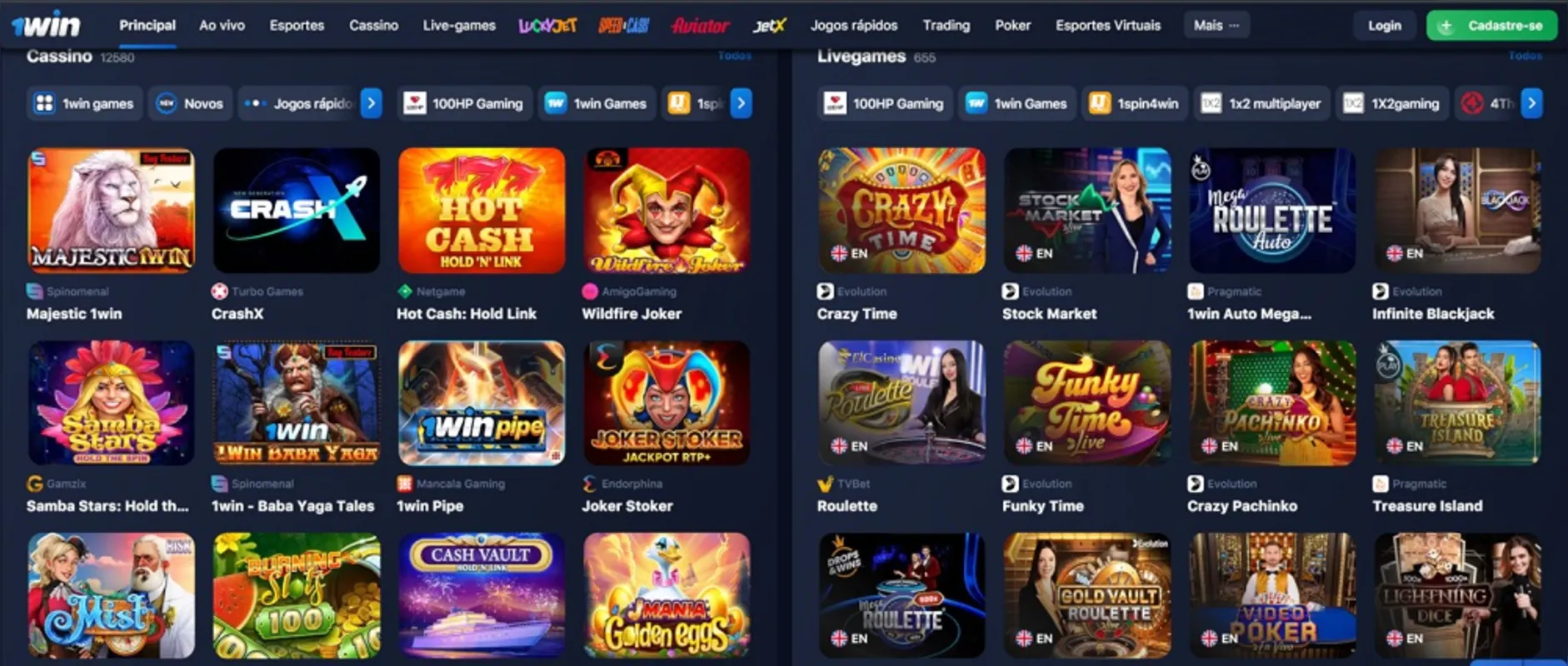 Imagem ilustrativa da imagem 1Win Casino