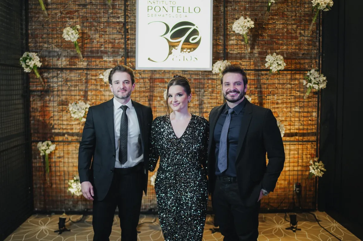 Dr Rubens Pontello Jr, Dra Renata Pontello e Dr Ricardo Pontello