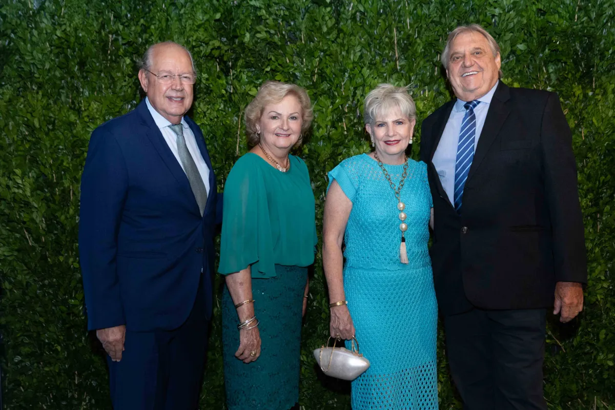 Célia e Luiz Carlos Hauly, Marli e Edson Vanucchi