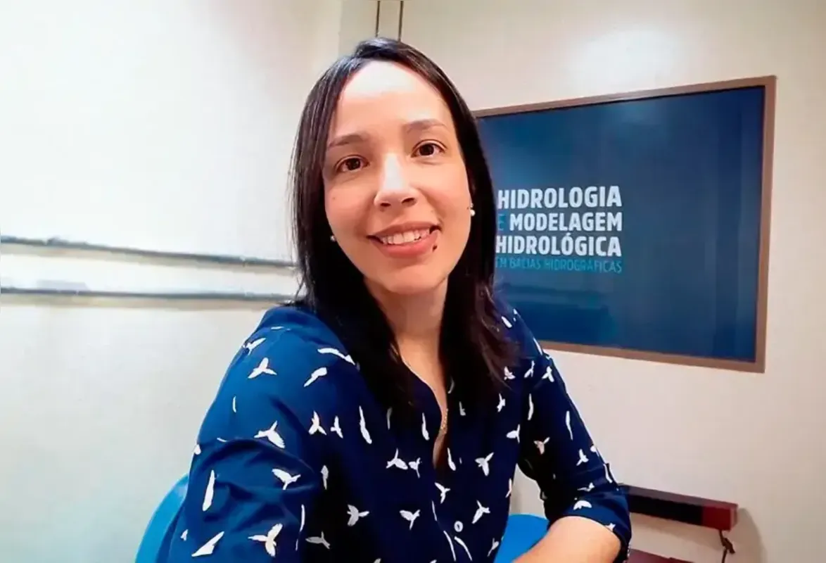 Pesquisadora Ana Karlla avalia impactos de extremos climáticos e como impactam na disponibilidade hídrica da bacia do Rio Tibagi