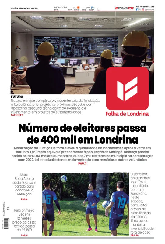Imagem ilustrativa da imagem Capa 01/06/2024