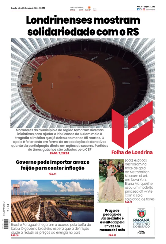 Imagem ilustrativa da imagem Capa 08/05/2024