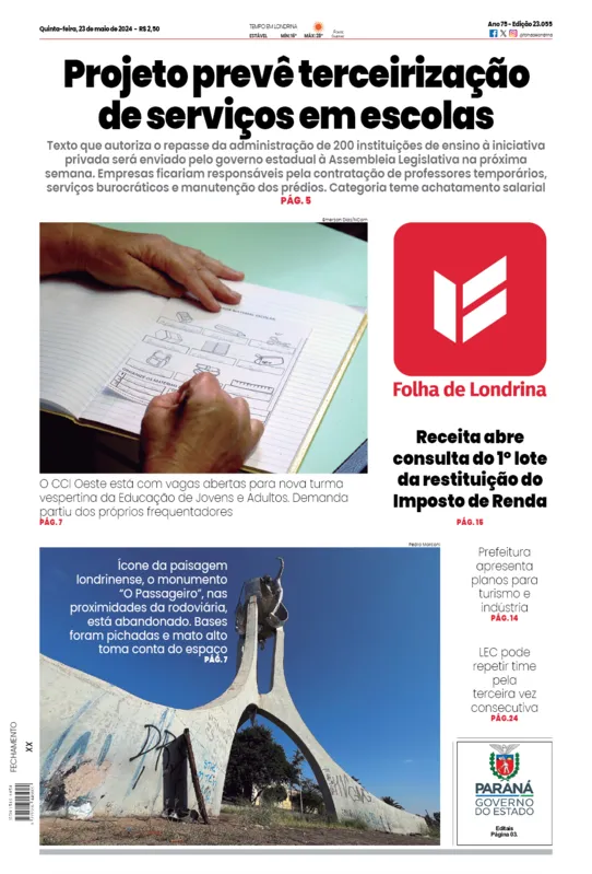 Imagem ilustrativa da imagem Capa 23/05/2024