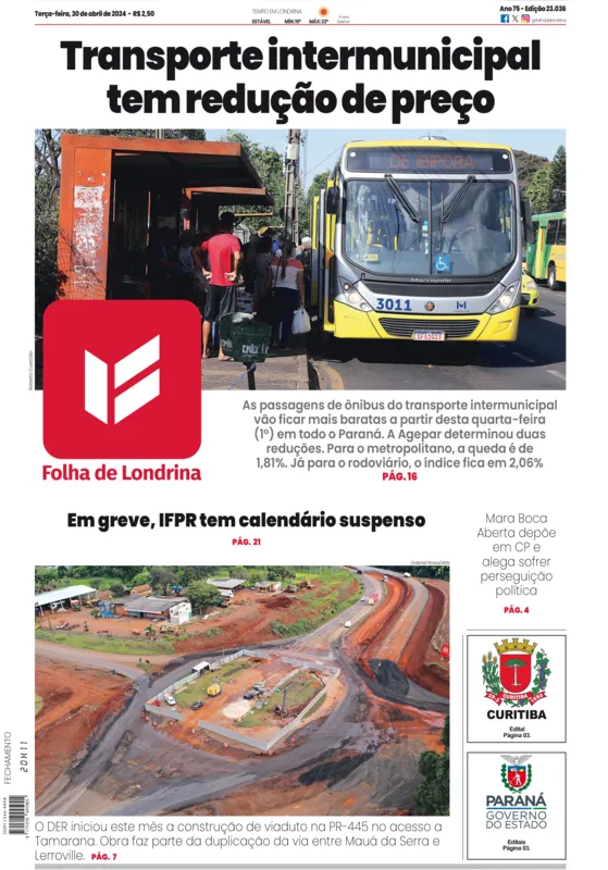 Imagem ilustrativa da imagem Capa 30/04/2024