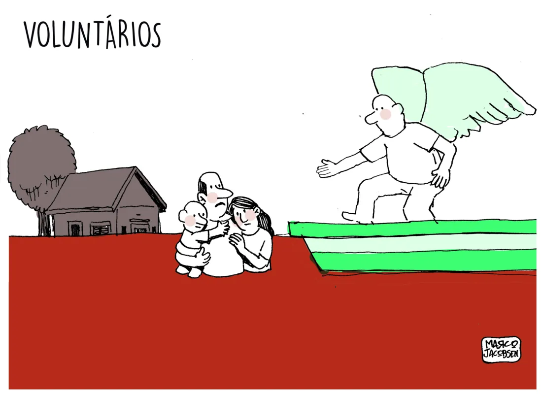 Imagem ilustrativa da imagem Charge 06/05/2024