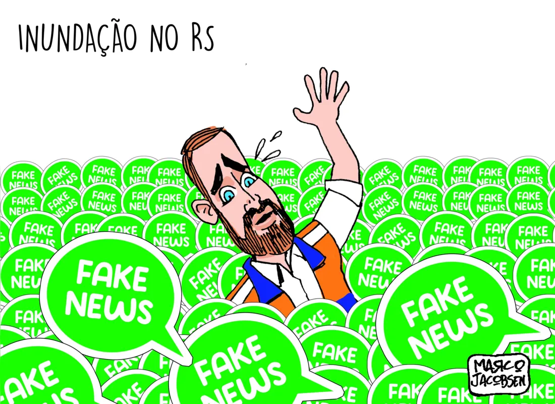 Imagem ilustrativa da imagem Charge 09/05/2024