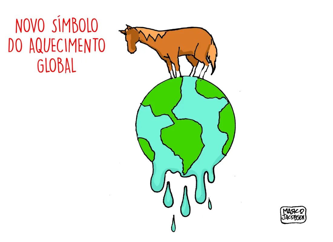 Imagem ilustrativa da imagem Charge 11/05/2024
