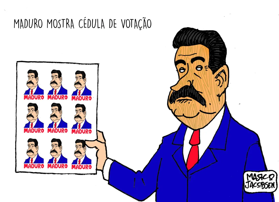 Imagem ilustrativa da imagem Charge 25/04/2024