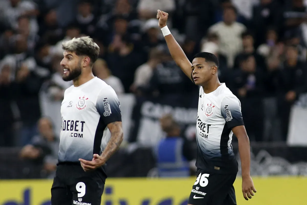 Grande destaque corintiano na temporada, Wesley formará dupla com Yuri Alberto no confronto de hoje pela Copa do Brasil