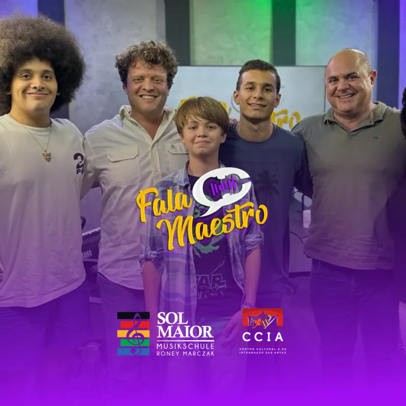 Imagem ilustrativa da imagem FALA MAESTRO, com o Coronel Nelson Villa Junior