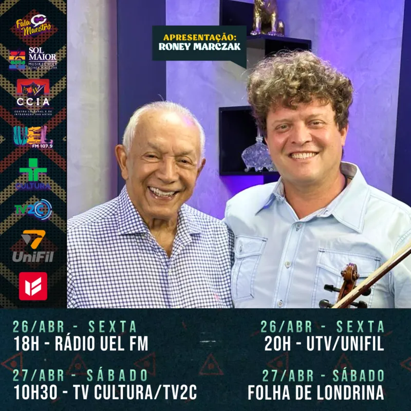 Imagem ilustrativa da imagem FALA MAESTRO, com o Pastor Messias Anacleto Rosa