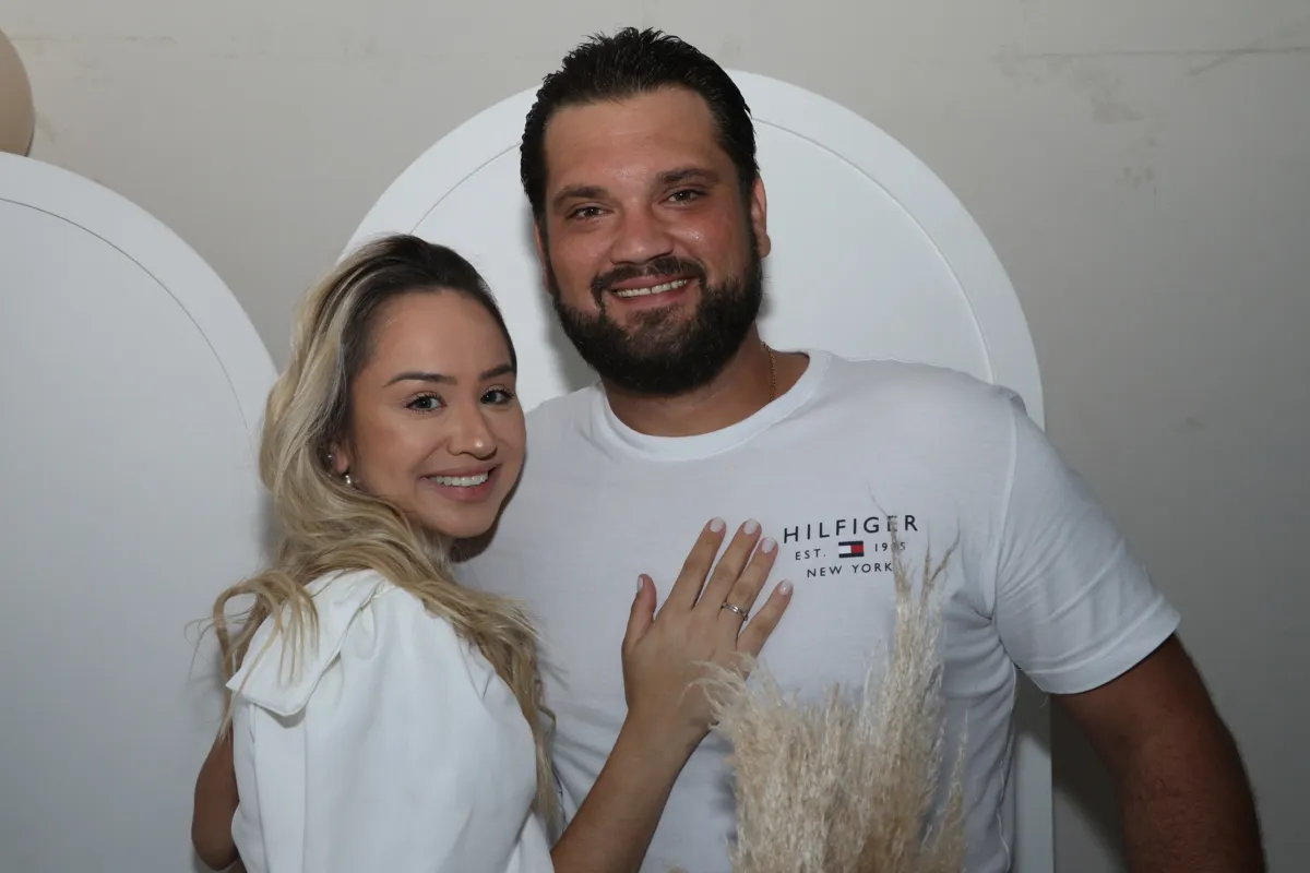 Muita emoção para Mario Martins Junior e Marianne Assis
