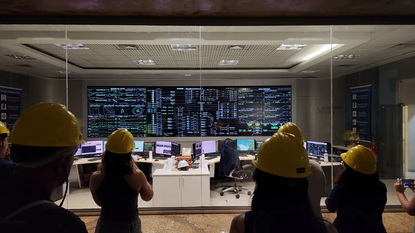 Painel de controle digital faz parte das ações de modernização da hidrelétrica