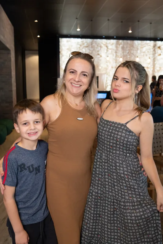 Luiz Francisco, Lídia e Ana Luiza Garcia