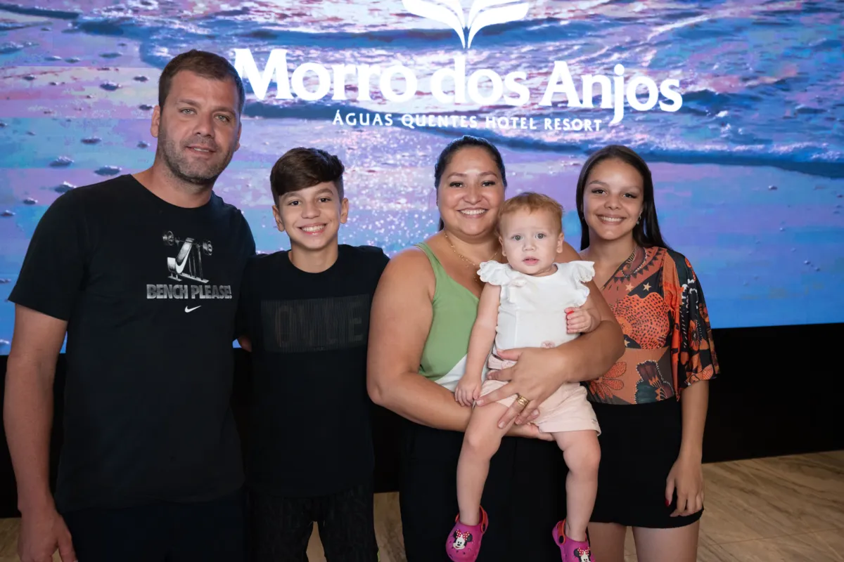 A alegria das famílias