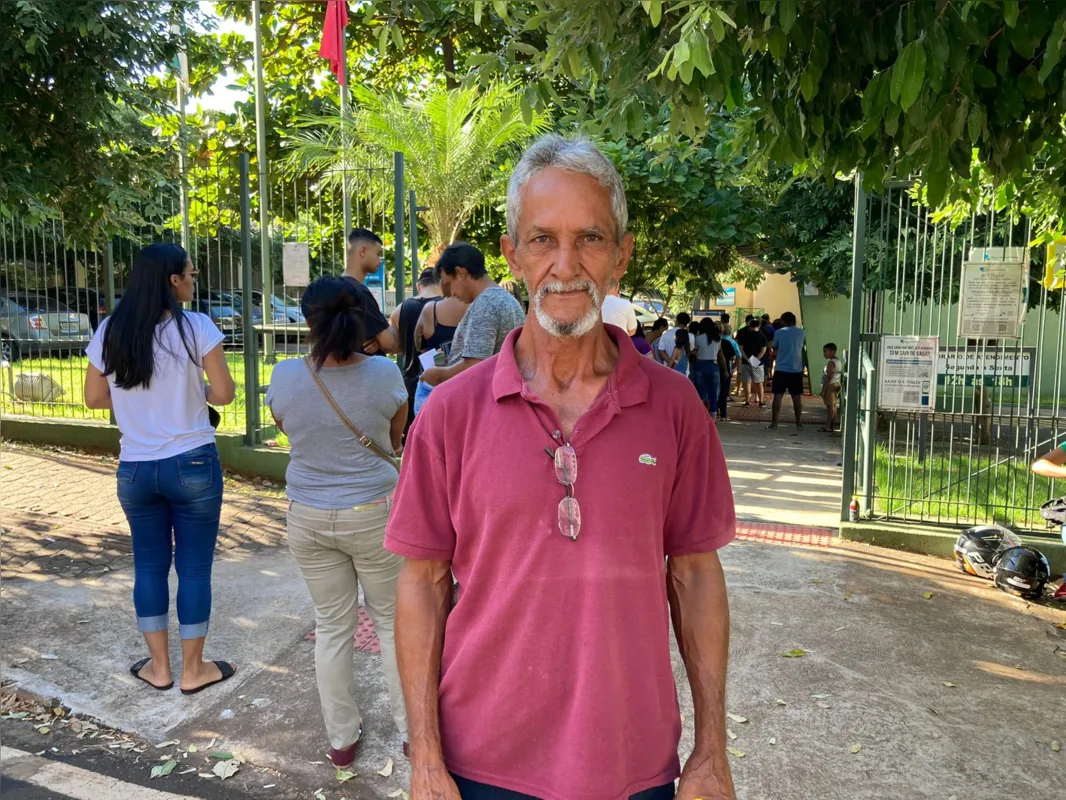 O pedreiro Sanção Ramos de Almeida precisou transferir seu domicílio eleitoral