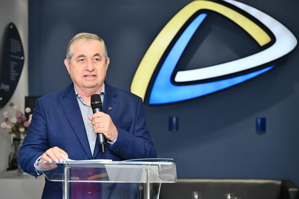 O presidente do Conselho de Administração, Dr. César Augusto Macedo de Souza