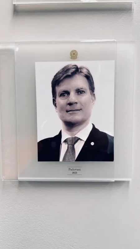 Imagem ilustrativa da imagem Padovani é imortalizado na galeria de presidentes de Comissões na Câmara