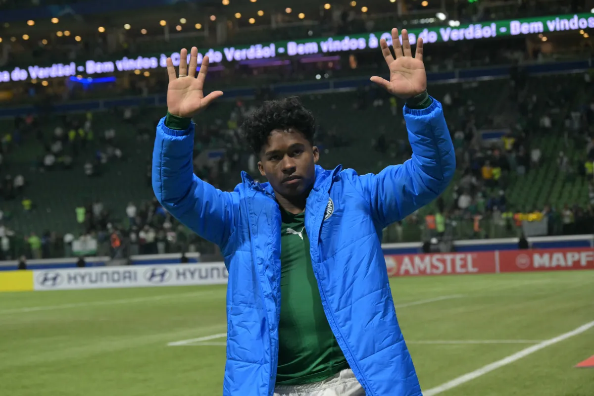 Foi o primeiro desafio do Palmeiras sem Endrick, que foi para a Copa América com o Brasil antes de apresentar no Real Madrid (Espanha)