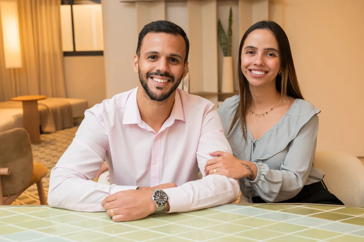 Lorran e Gabriela Machado