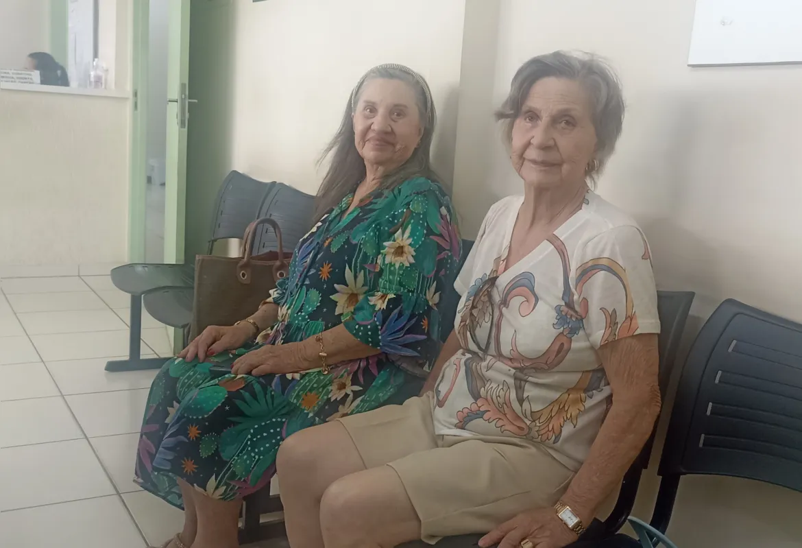 Odete Doniak e Tereza Doniak: "Com todas as vacinas em dia e felizes da vida"