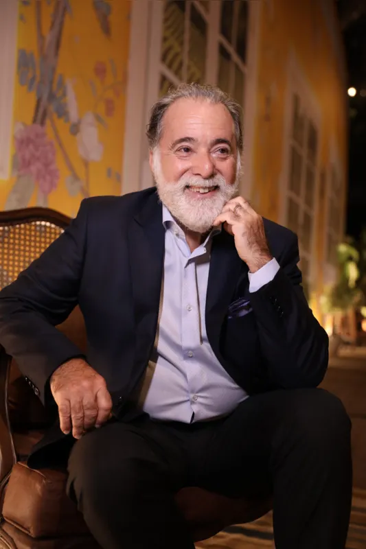 Tony Ramos: no teatro, o ator  divide a cena com Denise Fraga no espetáculo  que fica em cartaz até 9 de junho